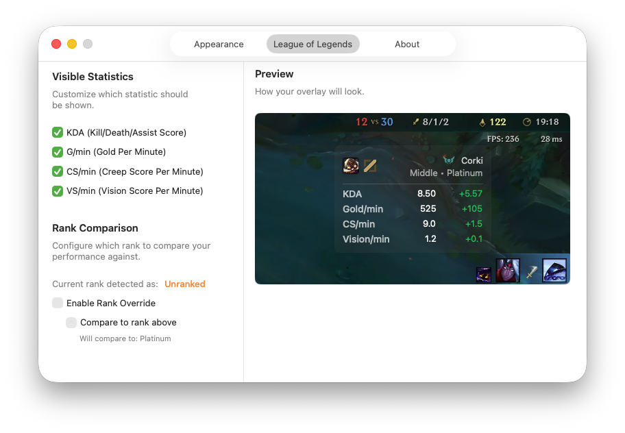 daren.gg overlay in action